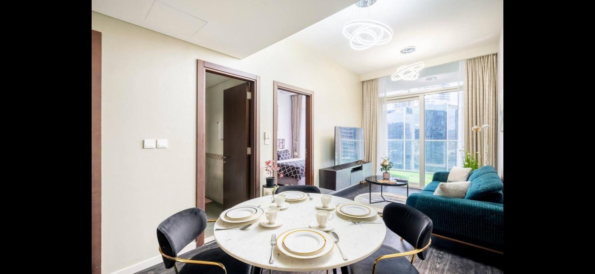 Luxury 2 Bedroom With Burj Khalifa View Dubai Buitenkant foto